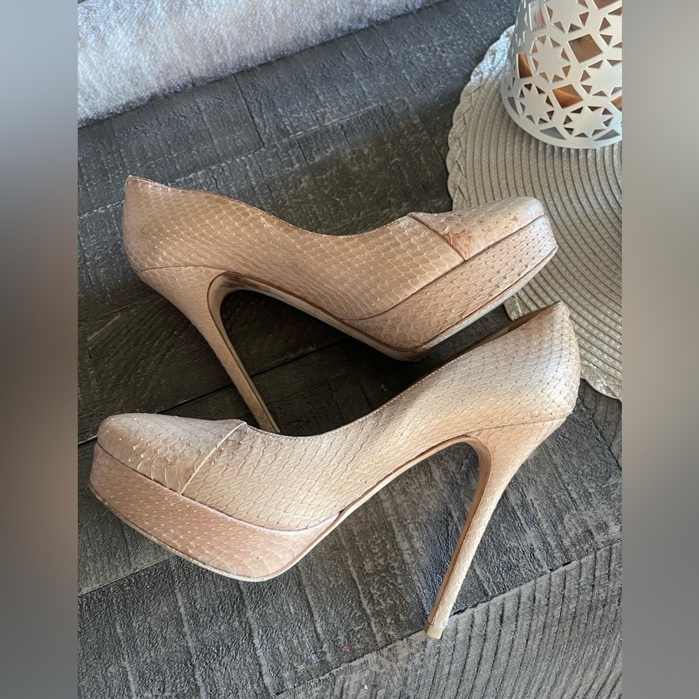 Jimmy Choo python 
Leather Pumps - Picture 13 of 13